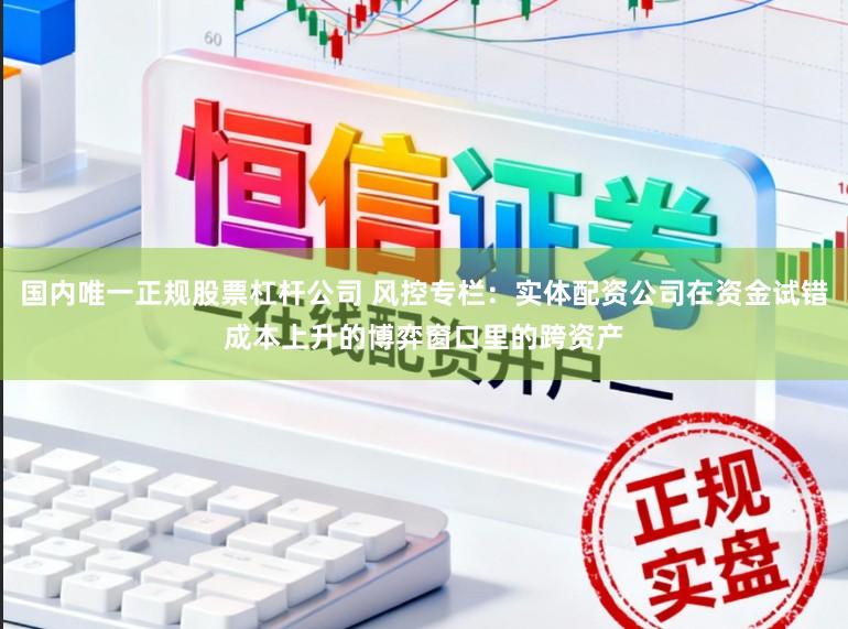国内唯一正规股票杠杆公司 风控专栏：实体配资公司在资金试错成本上升的博弈窗口里的跨资产