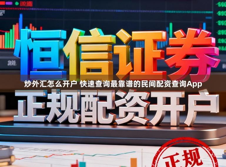 炒外汇怎么开户 快速查询最靠谱的民间配资查询App