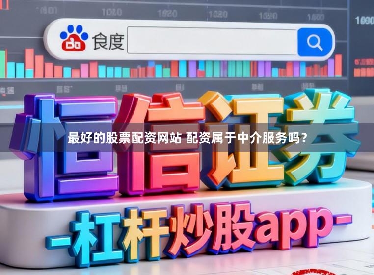 最好的股票配资网站 配资属于中介服务吗？